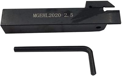 GBJ MGEHL2020-2.5 Grooving Tool Holder Cutter Holder MGMN250 Inserts for Semi-Finishing and Finishing