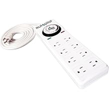 Hydrofarm Autopilot TMSP8 Surge Protector with 8 outlets & Timer