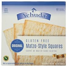 Yehuda Gluten Free Matzo Squares, 10.5 Ounce -- 12 per case