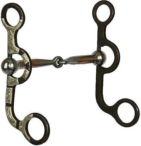 Western at Silver Bar Snaffle Argentine Bit