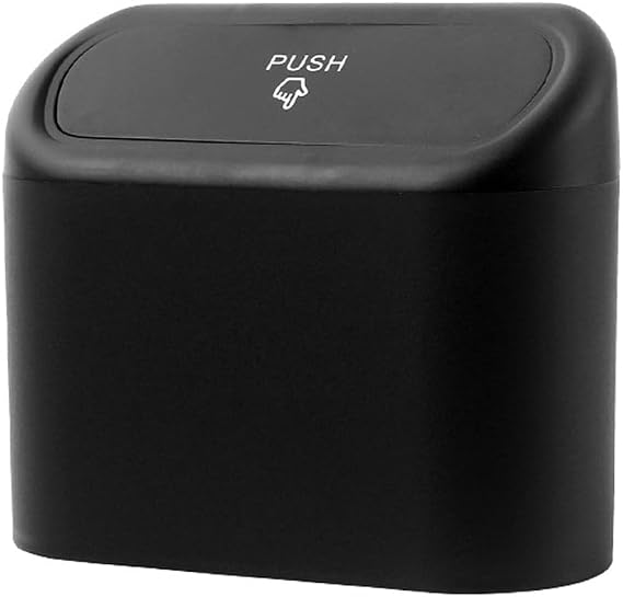 Car Storage Box Mini Plastic Trash Garbage Cans