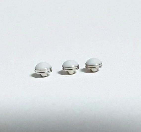 3pcs Pearl Dot pip Ceramic Bezel Insert Replacement for Rolex Submariner 116610 114060 126610LN