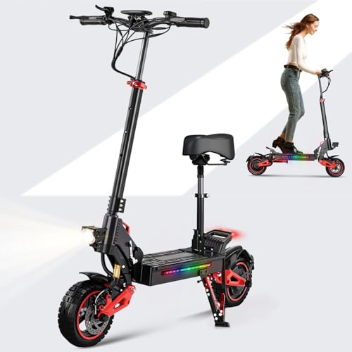 Electric Scooter for Adults Teens - 1600W EScooter Up to 31MPH & 32-34Miles Long-Range Foldable Scooter for Commuting with Double Braking,10.5 Offroad Tires Adult electricscooter