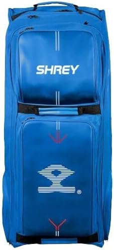 Shrey Meta 150 Wheelie Cricket Bag - Steel Blue, 150D20