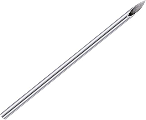 1PC Body Piercing Needles 8G 10G 12G 13G 14G 15G 16G 18G 20G 316L Surgical Steel Disposable Sterile Piercing Needle - Sold Individually