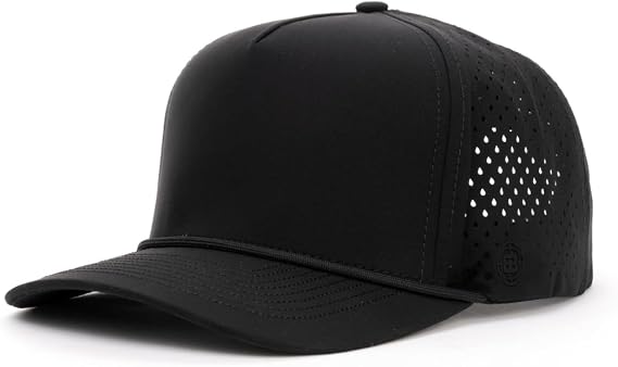 BRIMZ Outdoor Performance Hat - Water & Sweat Resistant Hats - Breathable & Moisture-Wicking Snapback