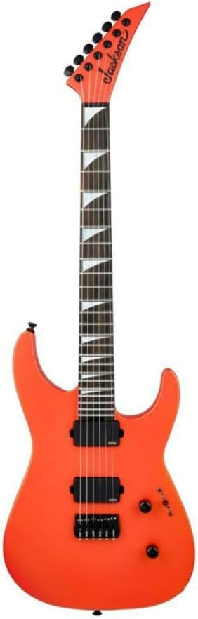 Jackson American Series Soloist SL2MG HT Electric Guitar - Satin Lambo Orange