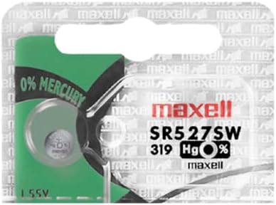 Maxell 319/SR527SW 1.55v Watch Battery