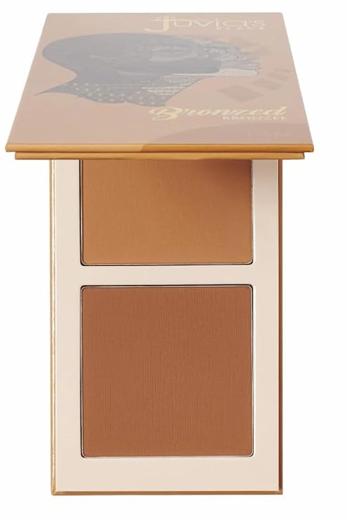 Juvia's Place Duo Bronzer Tan, Soft Matte Bronzer Powder Face Makeup