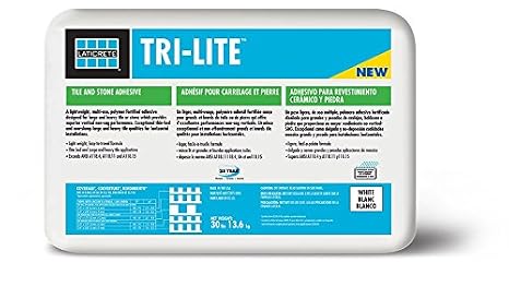 LATICRETE TRI-LITE Tri-Purpose Mortar 30 Lb. Bag White