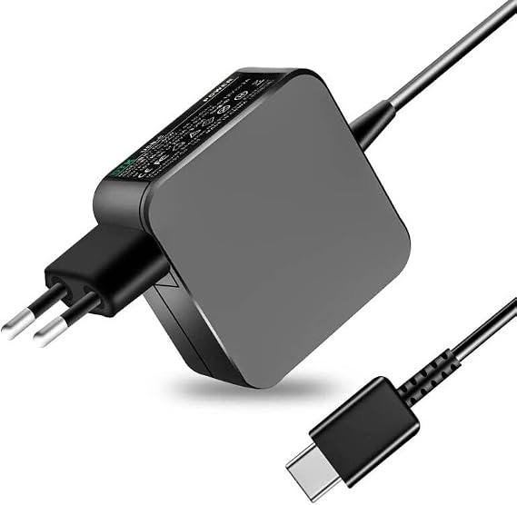 DTK Lenovo HP Dell Samsung ASUS Huawei Matebook için 65W USB C Dizüstü Bilgisayar Güç Kaynağı Tip C Adaptör