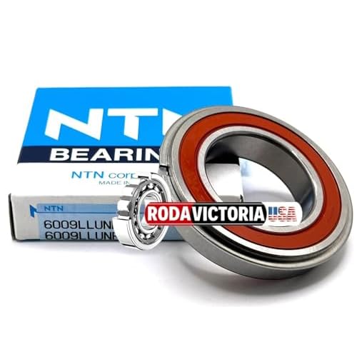 NTN 6009 LLU NR Ball Bearing, Rubber Sealed  SNAP Ring 2RSNR 45x75x16 mm