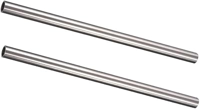 304 Stainless Steel Tube, 12.5mm12 OD, 1.5mm0.06 Wall Thickness, 440mm17.32 Inchs Length Metal Tubing for Industry Machinery, 2Pcs OD 12.5mm
