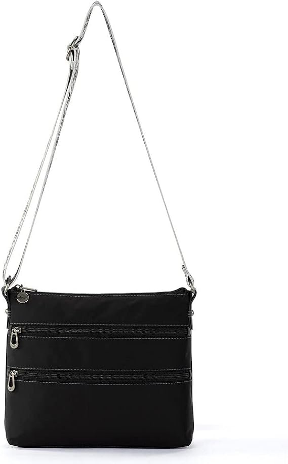 Sakroots Artist Circle Basic Crossbody in Eco Twill, Adjustable Crossbody Strap