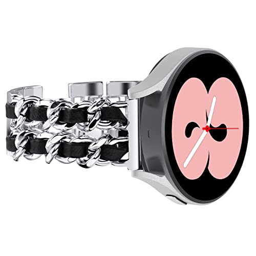 NewWays Galaxy Watch 7 6 Classic 6 5 4 Band 40mm 44mm Galaxy Watch 4 40mm 44mm 42mm 46mm, 20mm Bracelet with Quick Release Pin for Galaxy Active 2