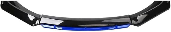 for BMW Z4 / Z4M G29 E85 E86 E89 Roadster/E86 Coupe Front Bumper Lip Compatible Splitter Lip Decorative Car Body Kit Extension Accessories,A/Black Blue