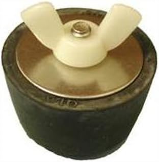 SP-207 No. 7 Rubber Plug44; Stainless Screw & Nylon Wing Nut