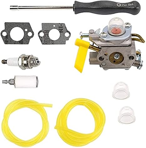 Carburetor Replacement Compatible with Ryobi RBC30SET RLT30CET JCB BC26 LT26 HT26 Hedge Trimmers, Quick Install, Durable, Smooth Power for Yard Care and Landscaping