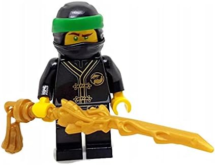 LEGO NINJAGO Minifigure - Lloyd Black Wu-Cru Training Gi Limited Edition Foil Pack (with Dragon Sword and Helmet)