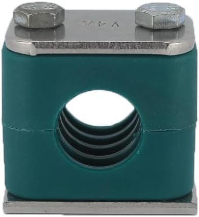 33.7 MM Standard Series Clamp, Polypropylene with 316 Stainless Steel Hardware, Weld Mounting