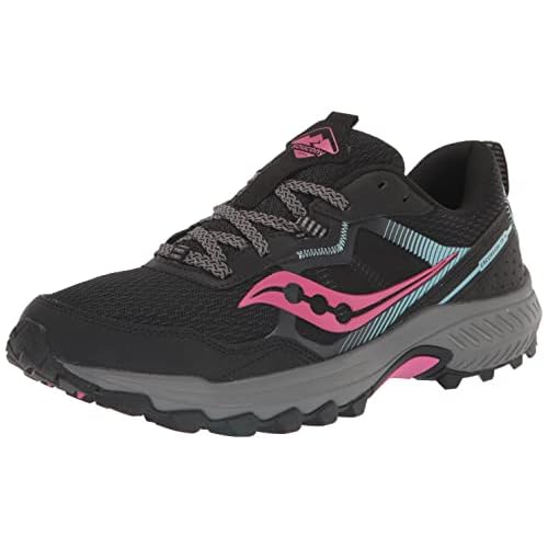 Saucony Womens Excursion Tr16 Trail Running Sneakers Shoes - Black