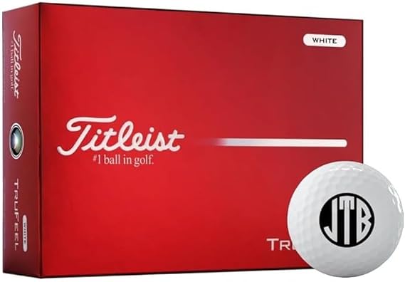 Titleist TruFeel Monogrammed Golf Balls