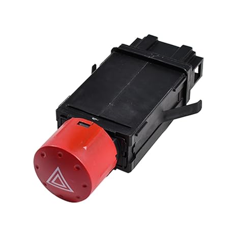 Hazard Warning Light Switch Indicator Relay Compatible With Audi Tt Mk1 8n 1998-2006 8N0941509 Emergency Hazard Lamp Flasher Switches Button Replacement