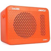 Caline 15W Electric Guitar Amp,Portable Practice Guitar Amplifier with Clean Distortion Effects,Small Bluetooth 5.3inch Speaker Amps for Electric Guita