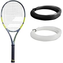 Babolat Pure Aero 98 Tennis Racquet - 9th Gen - Strung with 16g Babolat Syn Gut at Mid-Range Tension