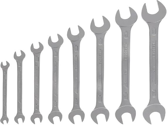 Gedore double open-ended spanner 6 DIN3110 - pack of 1 60635