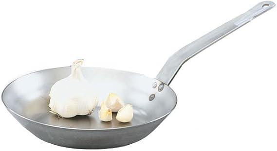Carbon Steel Fry Pan, 8-1/2" Diam