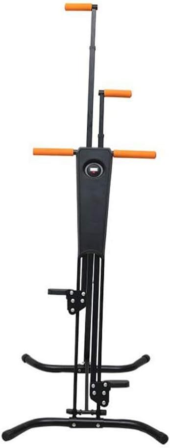 Vertical Climber Exercise Machine Folding Vertical Climber Stepper Cardio Workout Fitness Gym