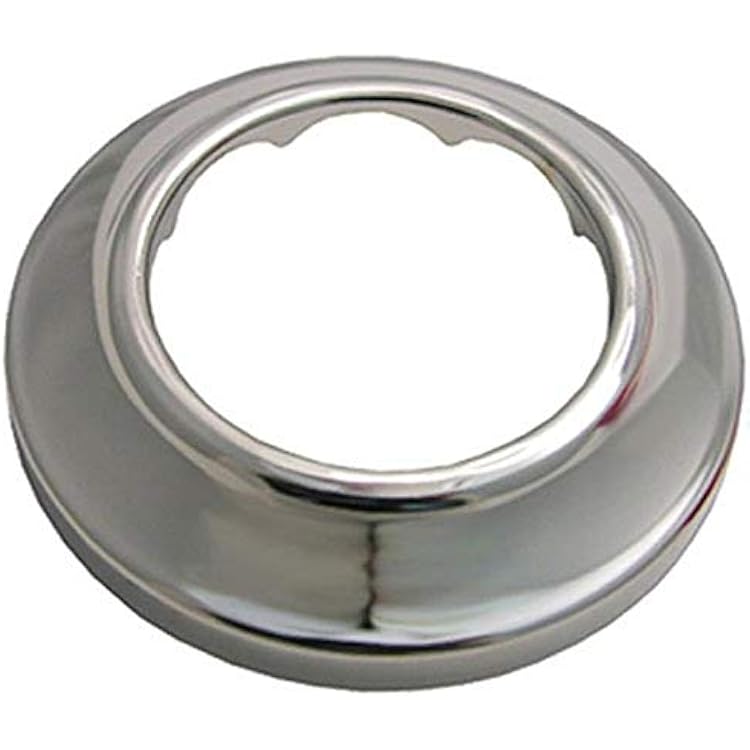 LASCO 03-1541 Sure Grip Chrome Plated Shallow Flange Fits 1-12-Inch Iron Pipe