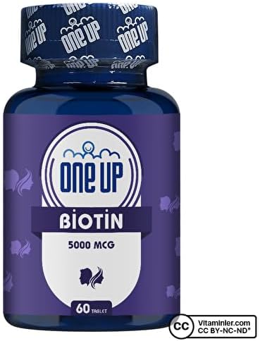 One Up Biotin 5000 Mcg 60 Tablet