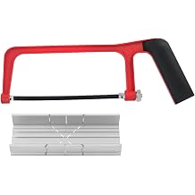 DEKTON DT45520 Junior Hacksaw with Mitre Block, 240 V, Black/Red, 150 mm