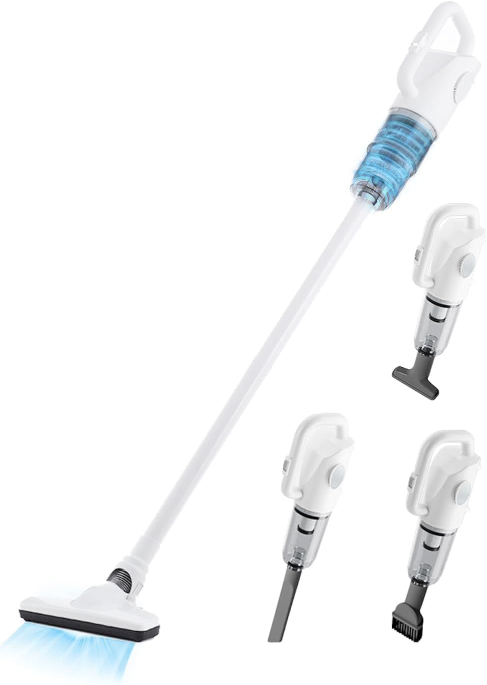VersLife S5 Vacuum Cleaner, Cordless Vacuum Cleaner, 2024 New Design & 28 Kpa Strong Suction & Ultra Lightweight; Cordless Vacuum Cleaner, No Paper Pack Needed, Vacuum Cleaner, Cyclone, 2-Way