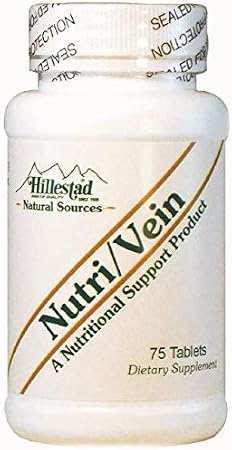 Dialyvite Hillestad Pharmaceuticals Nutri-Vein Nutritional Supplement Tablets 75 Count