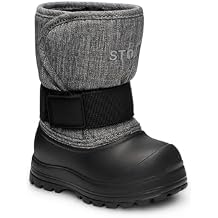 Stonz Trek Toddler Winter Boot Waterproof, Insulated & Ultra-Lightweight with Plush Lining & Slip-Resistant Sole