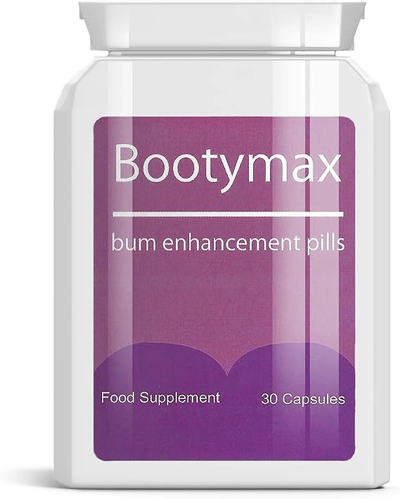 Booty MAX Bum Enlargement Pills - Enlarger - Bigger - Fuller - Bum in 30 Days - Enhance