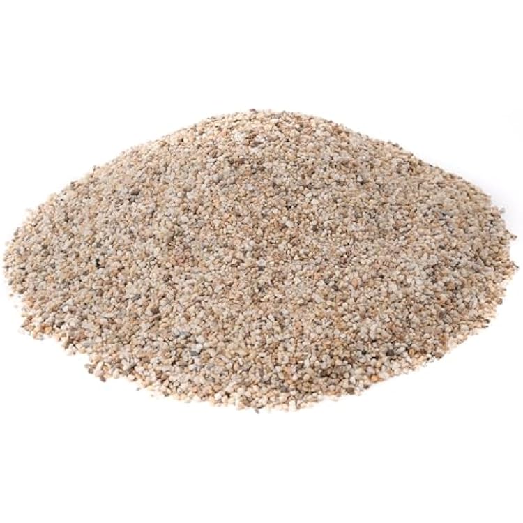 Skyflame 10Lb Silica Sand for Fire Pits and Fireplaces, Heat Proof Base Layer Decoration Under Gas Logs, Vermiculite, Lava Rock or Fire Glass for IndoorOutdoor Decor, Gardening, Vase Filler