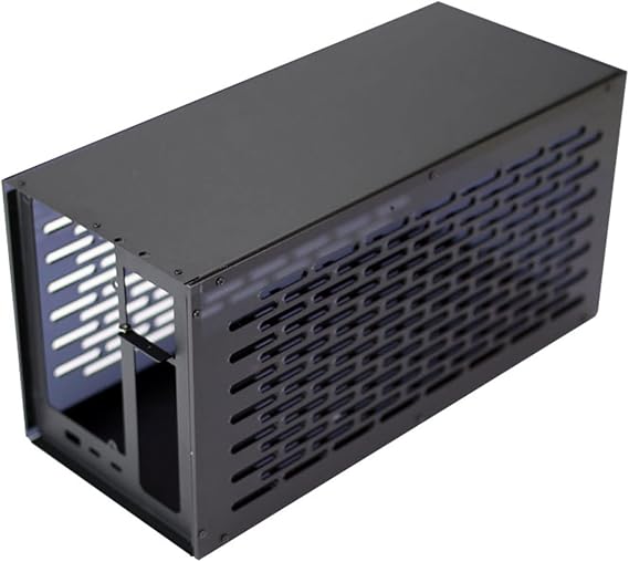 TH3P4G3 Thunderboltcompatible GPU Dock Case Metal Frame Display Cooling for Power Supply