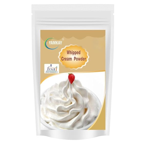 Yamkay Whipped Cream Powder for Cake | Cream Stabilizer Premium for Cake (300 GM)