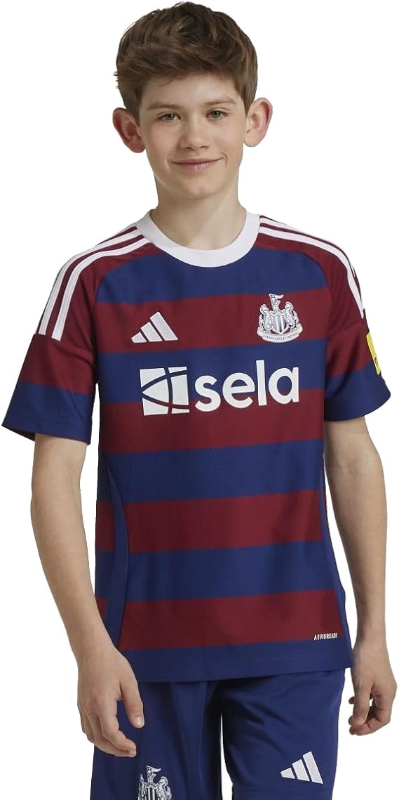 adidas Newcastle United FC Kids Youth Away Soccer Jersey