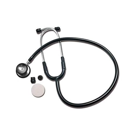 Graham-Field Panascope Lightweight Pediatric Stethoscope, Black, 510
