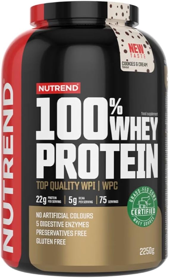 NUTREND Whey Protein Complex - Cookies & Cream,2250 gr