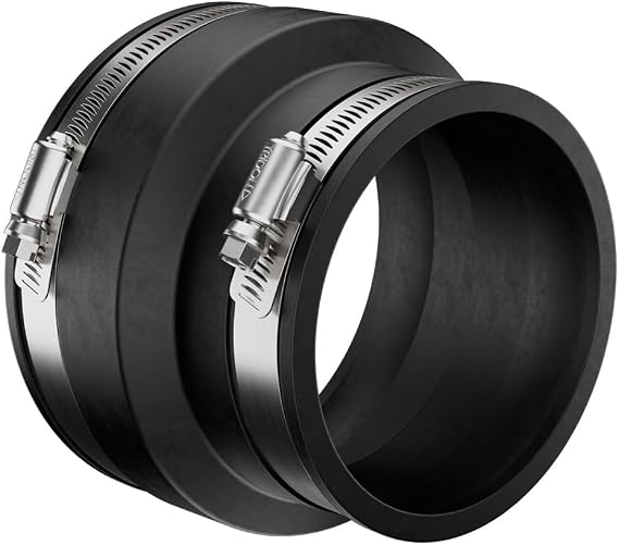 Fernco P1056-54 Flexible PVC Pipe Coupling for Cast Iron, Plastic or Steel to Cast Iron, Plastic or Steel Plumbing Connections