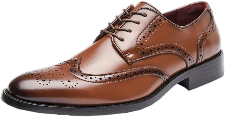 Men's Derby Shoes Formal Business Oxford Single(10)