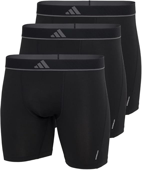 adidas Men's Microfiber 3-Pack Boxer Brief