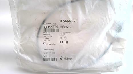 Balluff BES 516-325-E4-C-S4-00.5 Inductive Sensor, Bes00ph BES 516-325-E4-C-S4-00.5