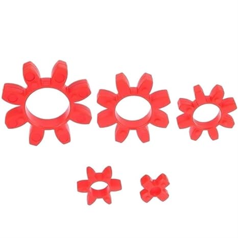 1pc Urethane Shaft Coupling Coupler Buffer, GR38 Spider Insert Open Center Elastic Buffer, Flexible Coupling Element Kit